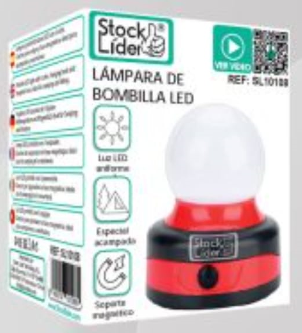 LAMPARA LED BASE MAGNETICA