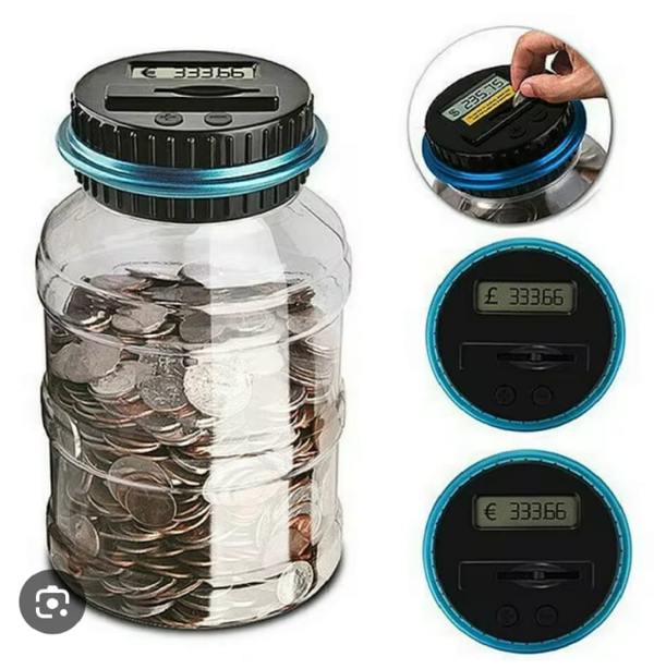 HUCHA ELECTRONICA CUENTA MONEDAS