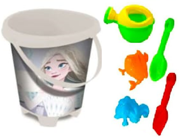 CUBO PLAYA FROZEN 18cm