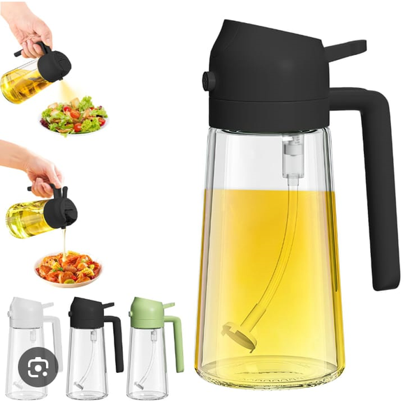 ACEITERA CRISTAL DOBLE USO 450ml