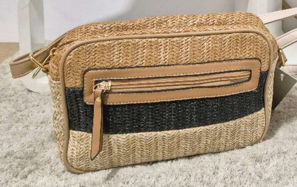 -BOLSO BANDOLERA RATTAN COLORES 24x16cm