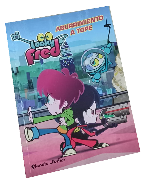 LIBRO LUCKY FRED, ABURRIMIENTO A TOPE
