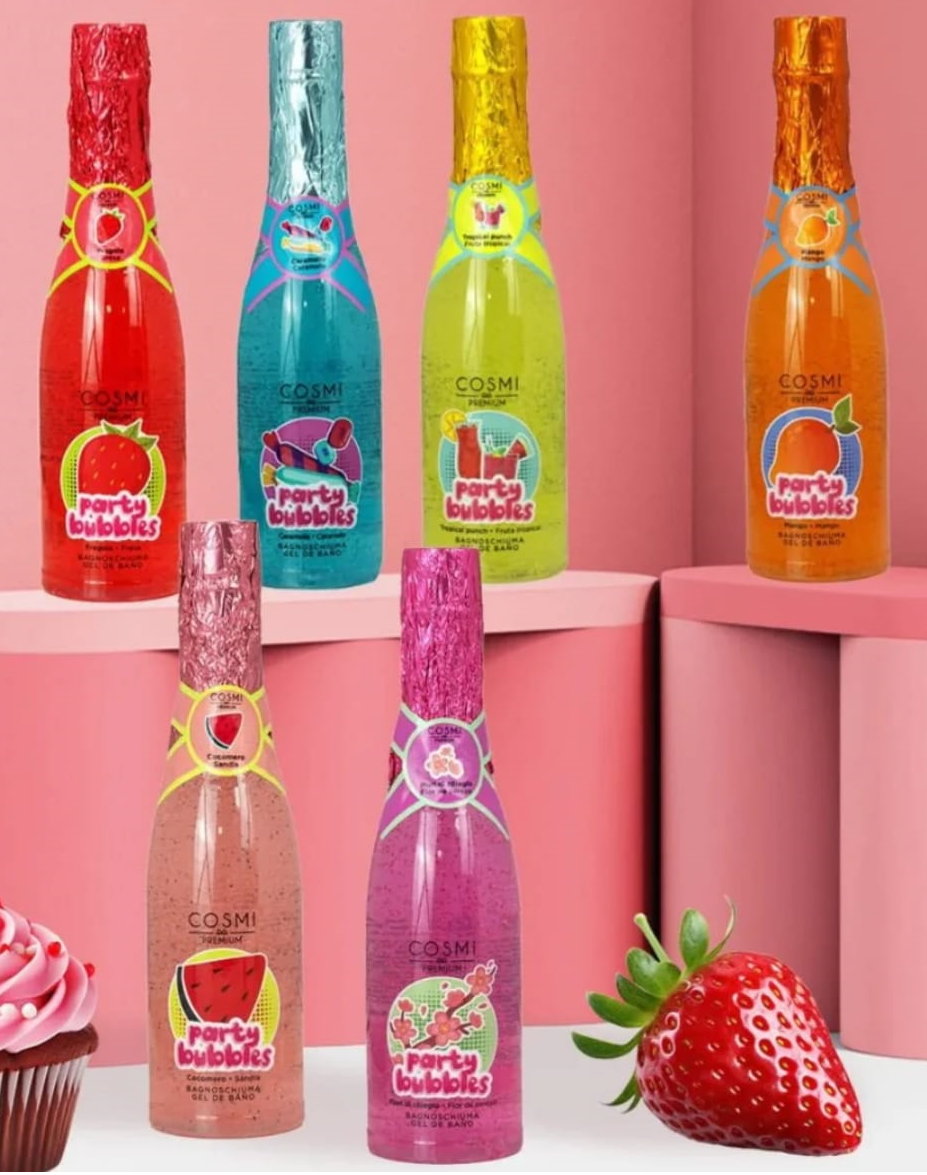 GEL BAÑO BURBUJAS COSMI 250ml 6SURTIDOS