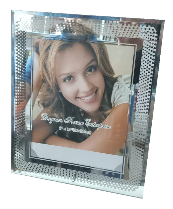 PORTAFOTOS CRISTAL DECORADO VERTICAL
