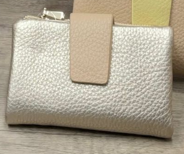 CARTERA SRA. MATERIAL SOLAPA COLOR 14x10cm