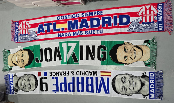 BUFANDA EQUIPOS FUTBOL