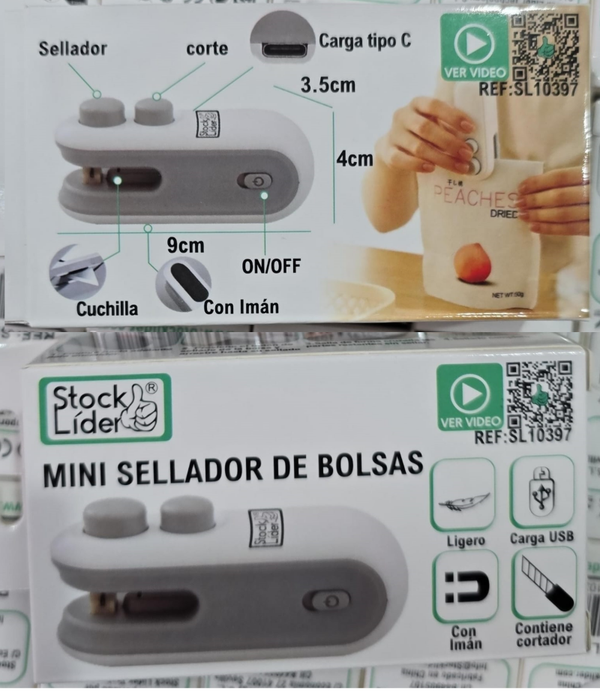 SELLADOR DE BOLSAS MINI USB
