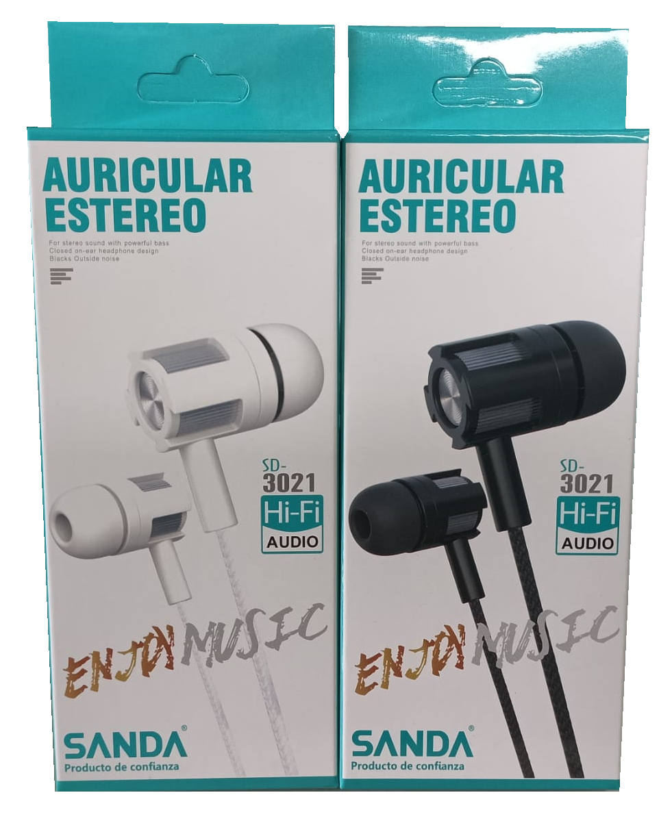 AURICULAR BOTON MICRO SANDA SD-3021