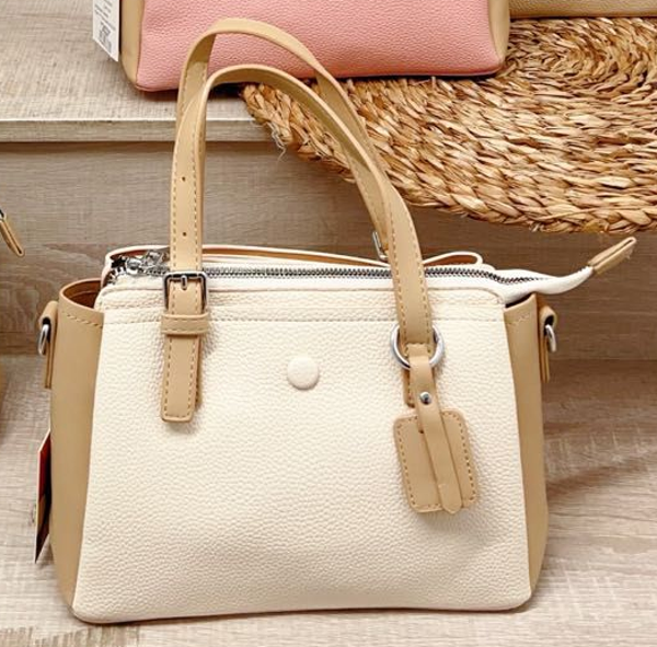 BOLSO MALETA BICOLOR 28x21cm