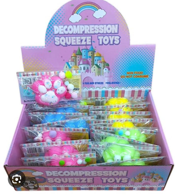 SQUISHY HUELLA GATO COLORES (24)