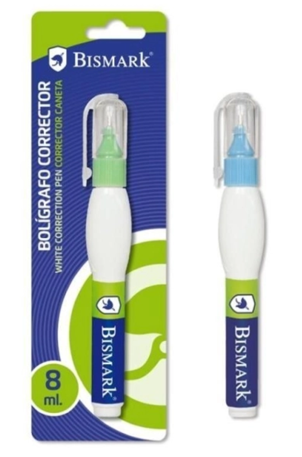 CORRECTOR BOLIGRAFO 8ml BISMARK (24)