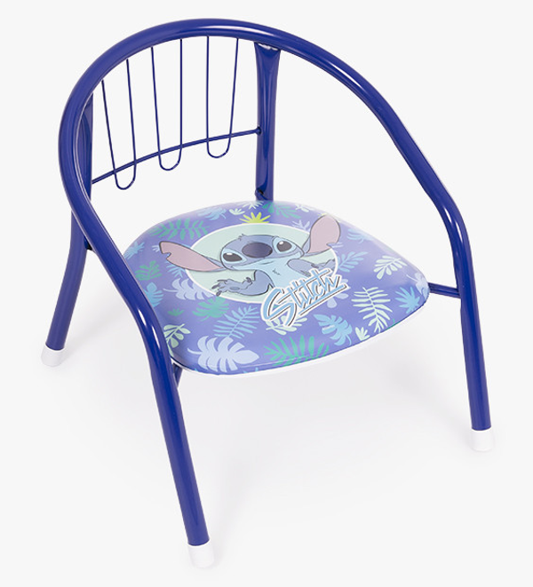 SILLA INF. METAL LILO & STITCH AZUL