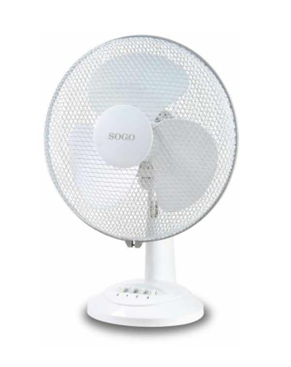 VENTILADOR SOBREMESA REDONDO 12" 40W