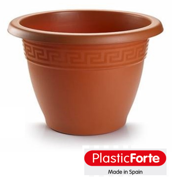 MACETA PLASTICO TERRACOTA PLASTIC FORTE (12)