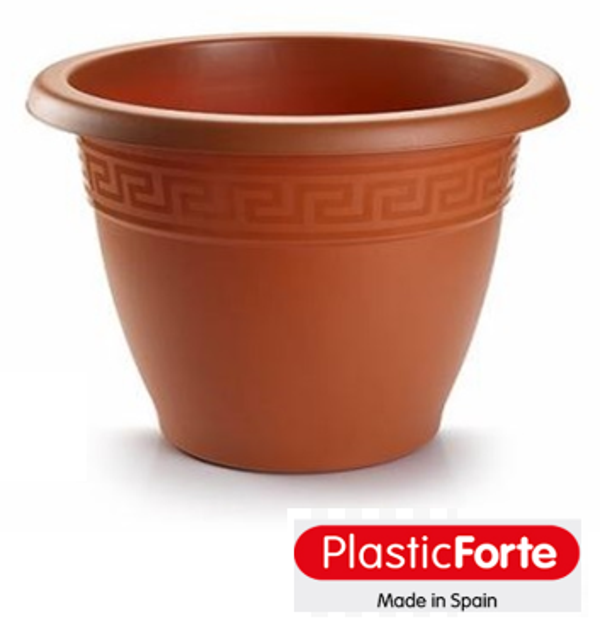 MACETA PLASTICO TERRACOTA PLASTIC FORTE (12)