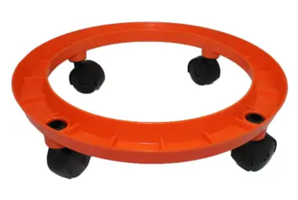 PORTA BOMBONAS PLASTICO RIGIDO RUEDAS