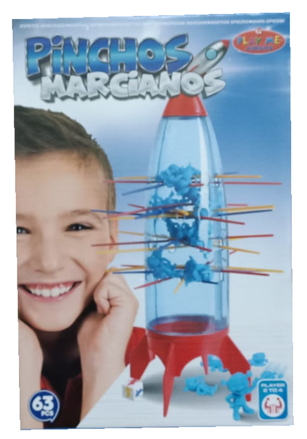 JUEGO MESA PINCHOS MARCIANOS