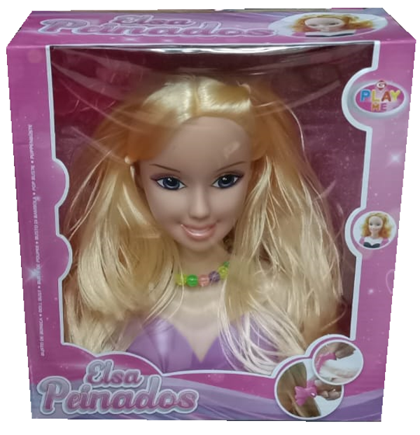 MUÑECA BUSTO ELSA PEINADOS