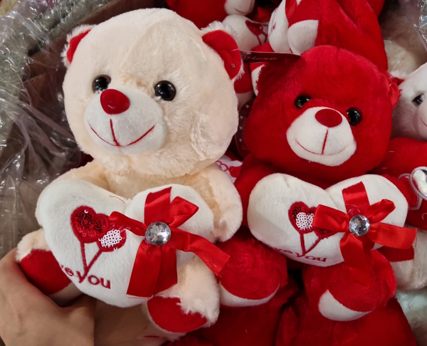 OSITO PELUCHE SAN VALENTIN 30cm
