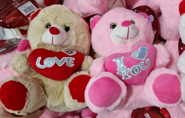 OSITO PELUCHE SAN VALENTIN 21cm
