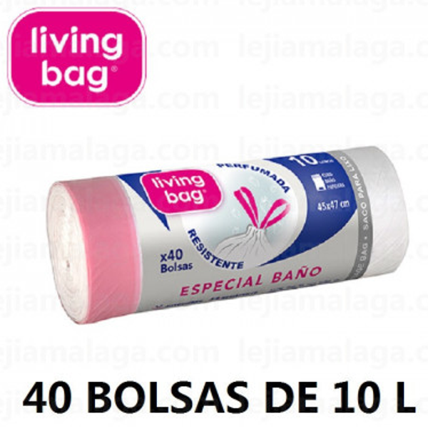 BOLSAS BASURA BLANCAS 10litros 40ud (36)