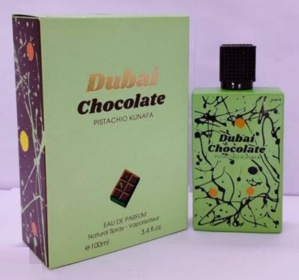AGUA DE PERFUME DUBAI CHOCOLATE PISTACHO 100ml