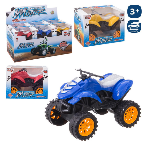 QUAD PLASTICO FRICCION CAJA