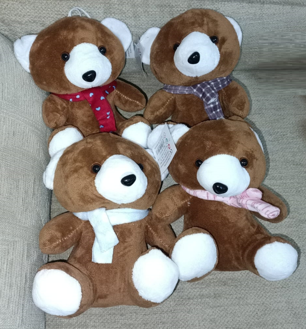 PELUCHE MEDIANO OSITO BUFANDA 18cm