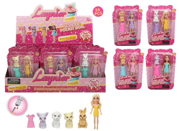 MUÑECA MASCOTAS ACCESORIOS BLISTER (24)
