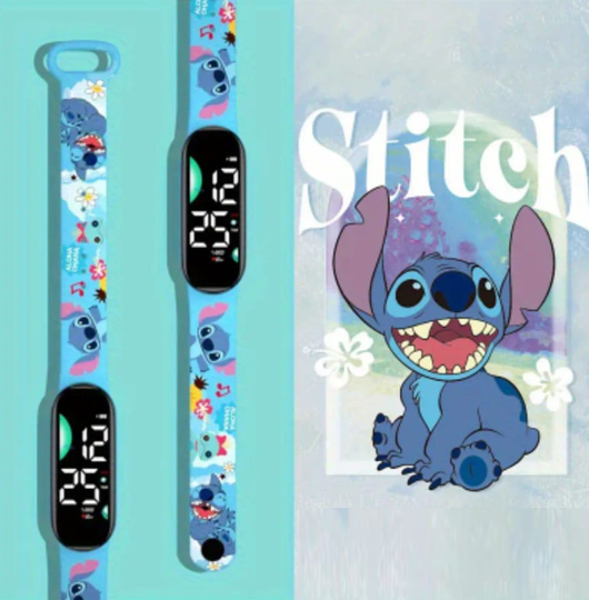 RELOJ PULSERA DIGITAL LILO & STITCH