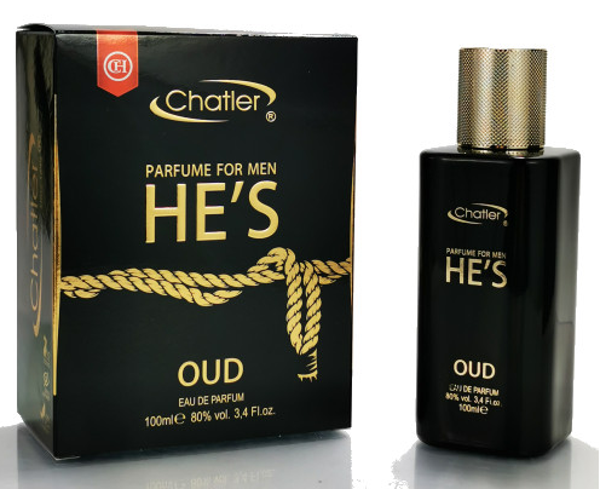 AGUA DE PERFUME CRO. CHATLER HE'S OUD 100ml