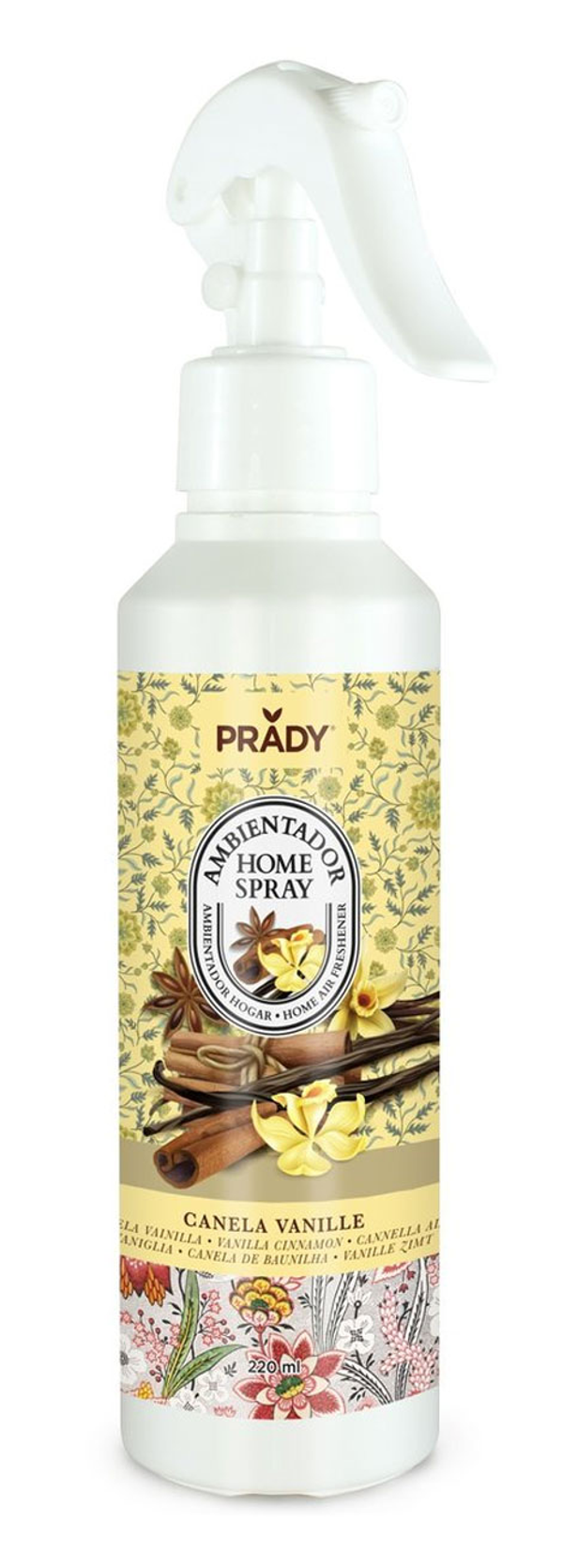AMBIENTADOR SPRAY PRADY CANELA VANILLE 220ml