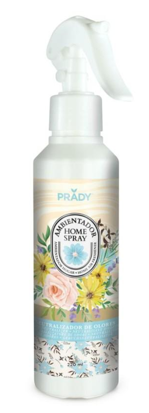 AMBIENTADOR SPRAY PRADY NEUTRALIZADOR DE OLORES 220ml