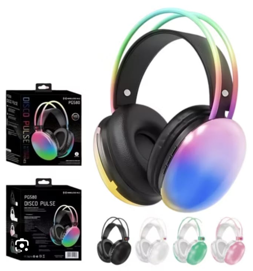 AURICULAR CASCO BLUETOOTH RGB PG580