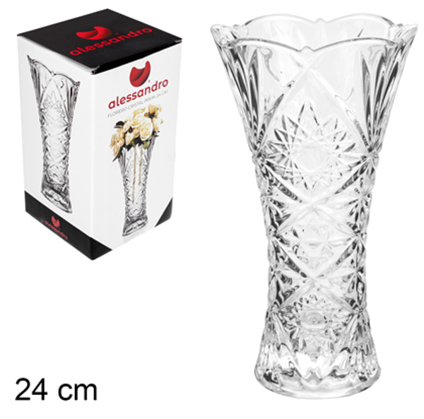 FLORERO CRISTAL PEKIN 24cm