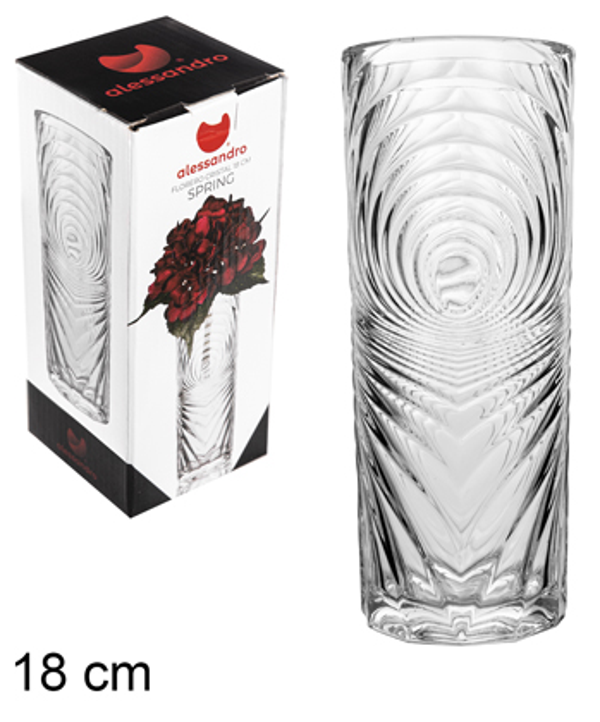 FLORERO CRISTAL SPRING 18cm