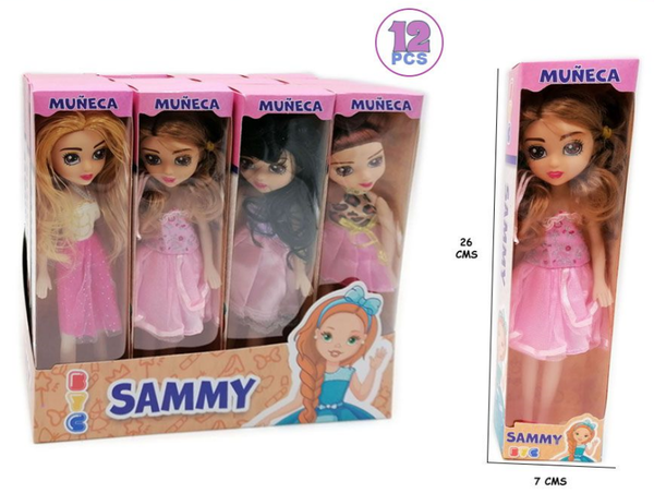MUÑECA SAMMY CAJA 26cm