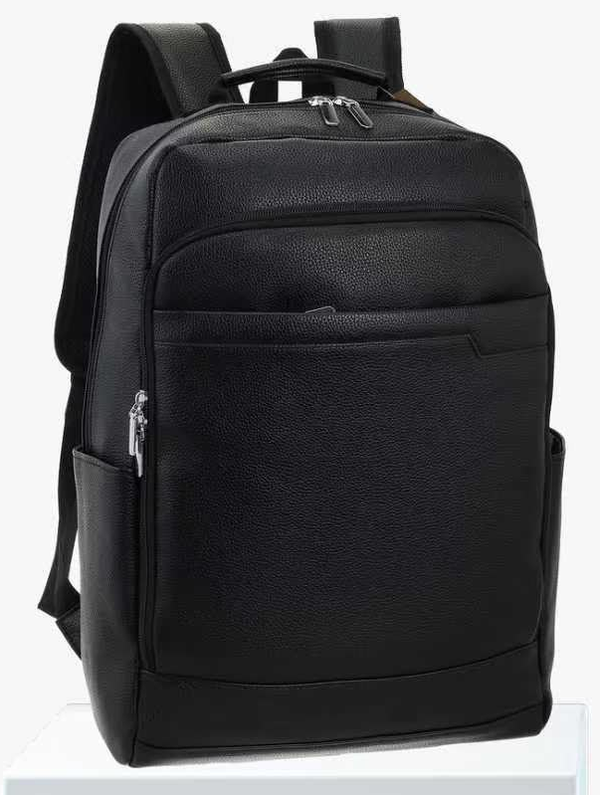 MOCHILA MULTIUSOS NEGRA 30x45cm