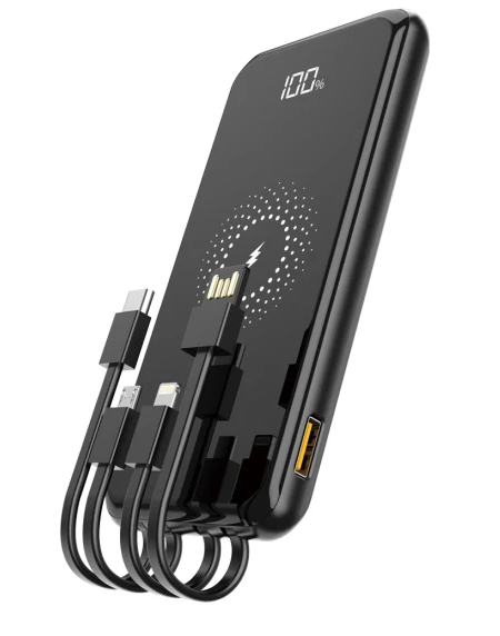 BATERIA AUXILIAR 4EN1 12000mAH IP5033
