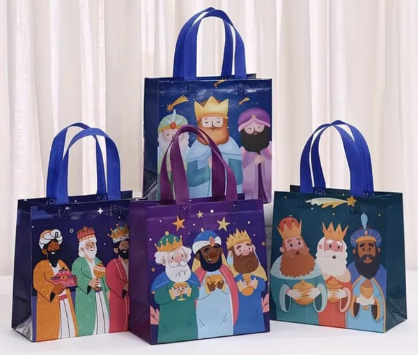BOLSA REGALO TNT REYES MAGOS 23x22cm