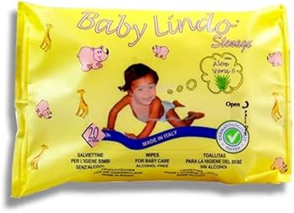 TOALLITAS HUMEDAS 20ud BABY LINDO (24)