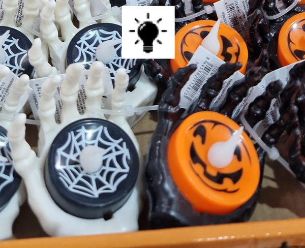 VELA LED ESQUELETO HALLOWEEN (12)