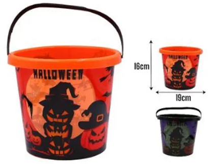CUBO PLASTICO HALLOWEEN