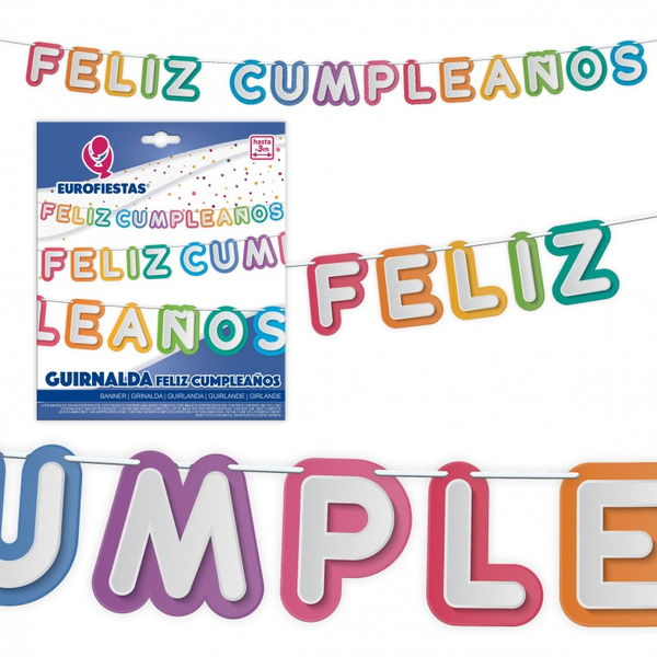GUIRNALDA FELIZ CUMPLEAÑOS