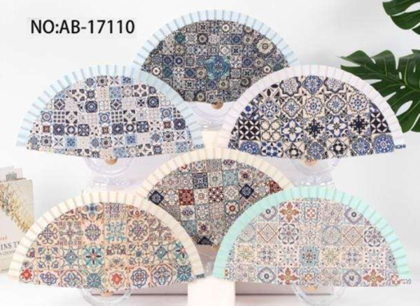 ABANICO 23cm DECORADO (12)