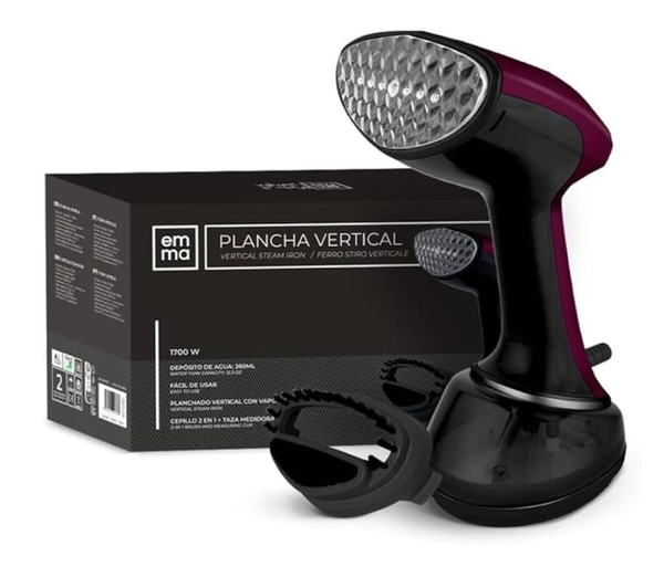 PLANCHA VAPOR VERTICAL 1700W EMMA