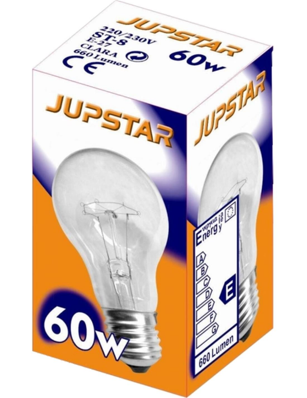 BOMBILLA ESTANDAR E27 60W JUPSTAR (10)