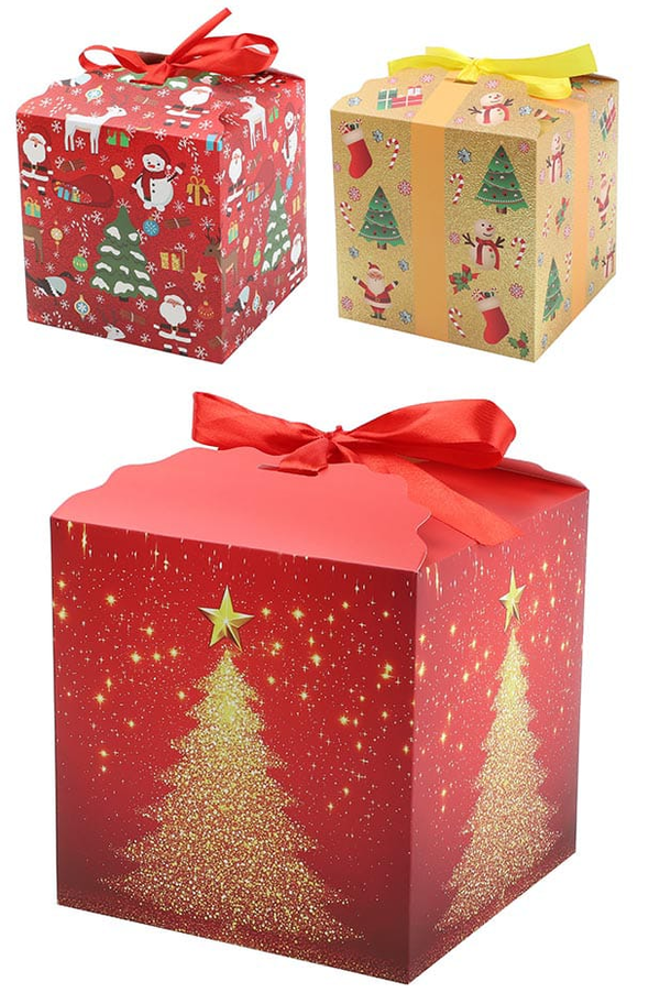 CAJA REGALO MONTABLE NAVIDAD (12)