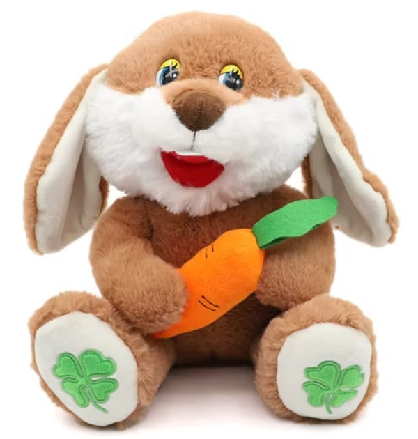 PELUCHE CONEJO ZANAHORIA 30cm