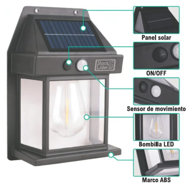 FAROL SOLAR STOCK LIDER 22cm